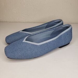 Vivaia Knit Elegant Blue Women's Flats